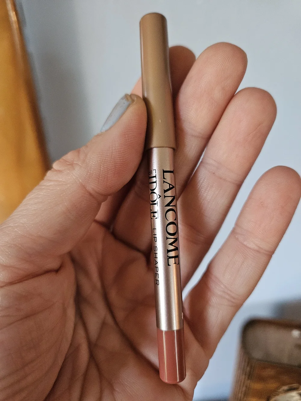 4 Lancôme Lip Set idole mascara.  Mutterglow lip, 274 lip, 53 tea is hot pencil
